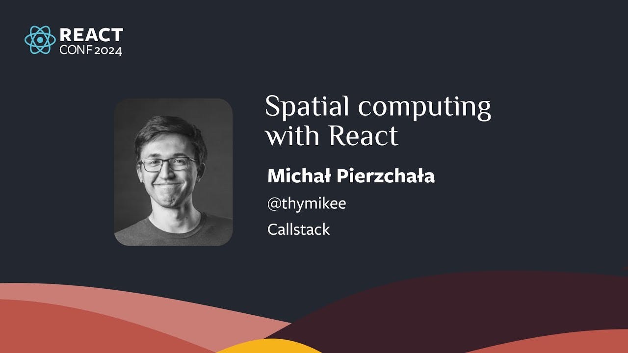 Spatial computing with React